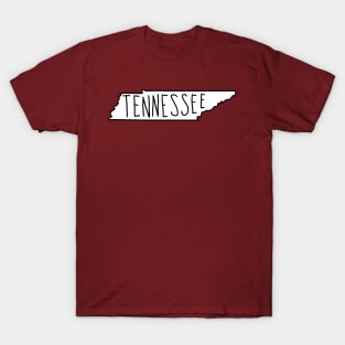 The State of Tennessee - No Color T-Shirt